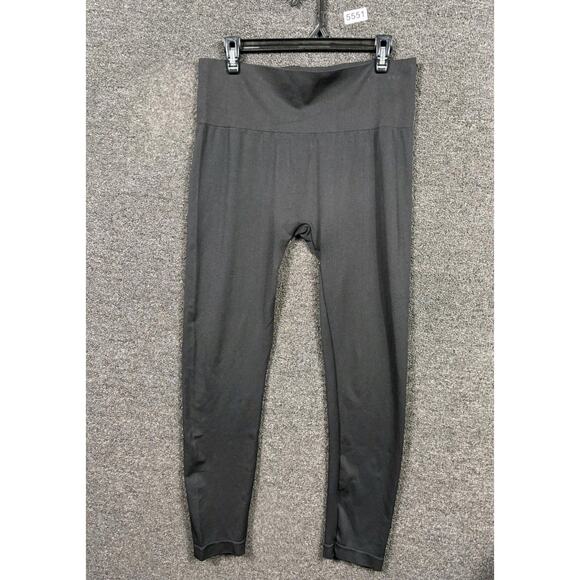 Chandly Ankle Leggings Women’s Size 3X / 4X Black Stretch Athleisure - Picture 1 of 7